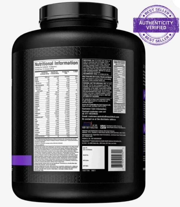 Muscletech Masstech (3 kg) - Image 3