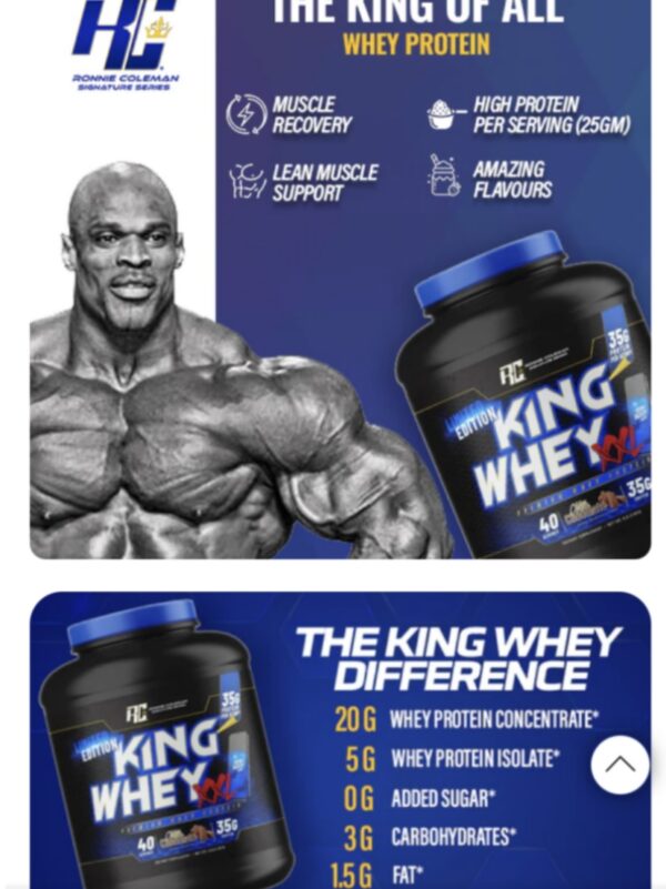 RC King Whey (4 lbs) - Image 4